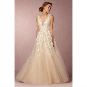 BHLDN Ariane Wedding Gown Size 0 -- NWT / Unaltere